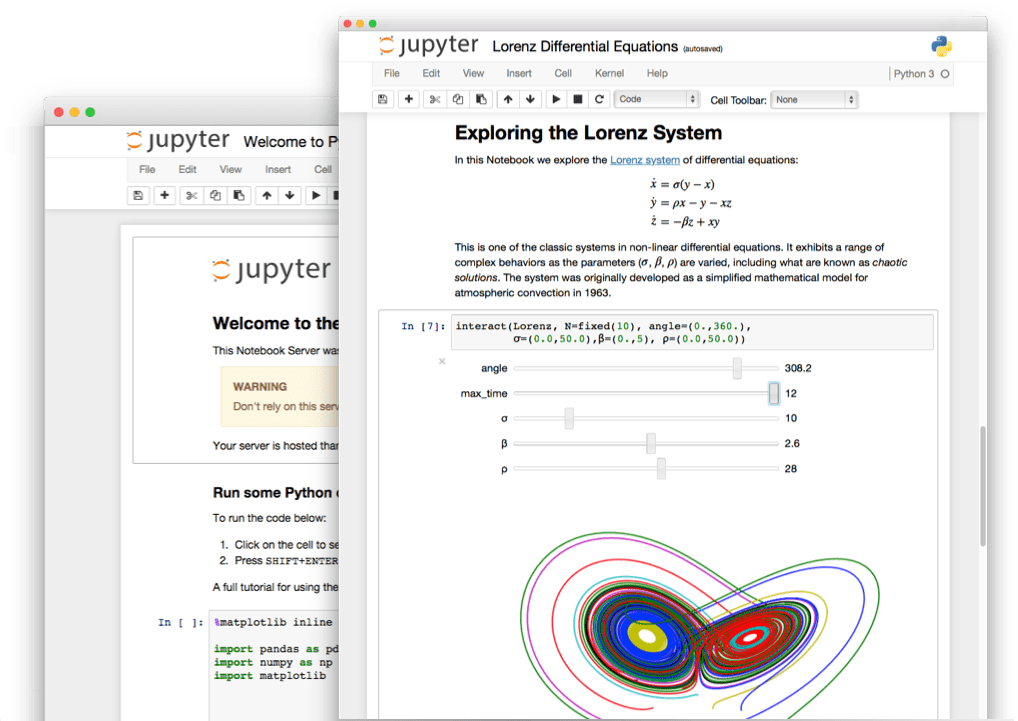 Jupyter screenshot